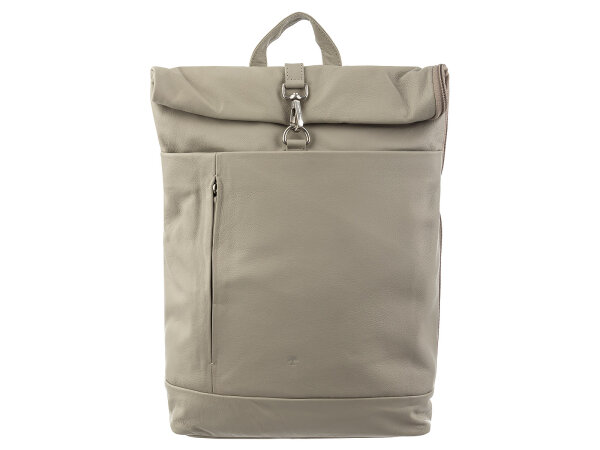 Prado City Rucksack AL16 glattes Rindleder light grey