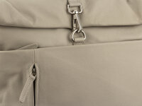 Prado City Rucksack AL16 glattes Rindleder light grey