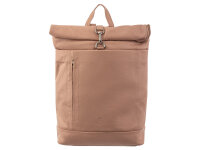 Prado City Rucksack AL16 glattes Rindleder rose