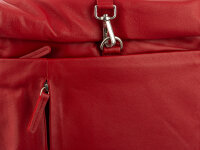 Prado City Rucksack AL16 glattes Rindleder rot