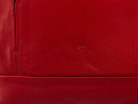 Prado City Rucksack AL16 glattes Rindleder rot
