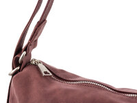 Prato LM S551-P Joyce Vintage PU 2in1 Rucksack - Umhängetasche bordo