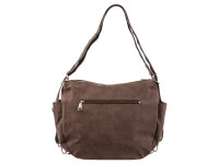Prato LM S551-P Joyce Vintage PU 2in1 Rucksack - Umhängetasche brown