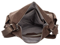 Prato LM S551-P Joyce Vintage PU 2in1 Rucksack - Umhängetasche brown