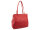 Prato LM Asif Tragetasche Handtasche geprägtes Rindleder, 31 x 28 x 10 cm (B x H x T)  - K05 rot