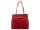 Prato LM Asif Tragetasche Handtasche geprägtes Rindleder, 31 x 28 x 10 cm (B x H x T)  - K05 rot