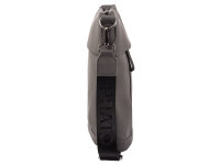Prato LM Joyce Reißverschlusstasche Umhängetasche ca. 5 Liter S544-R dark grey