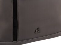 Prato LM Joyce Reißverschlusstasche Umhängetasche ca. 5 Liter S544-R dark grey