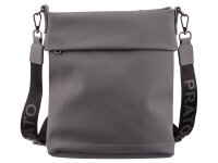Prato LM Joyce Reißverschlusstasche Umhängetasche ca. 5 Liter S544-R mid grey
