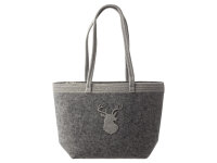 Prato Filztasche Shopper FT02-S light grey