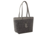 Prato Filztasche Shopper FT02-S light grey
