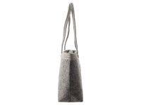 Prato Filztasche Shopper FT02-S light grey