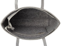 Prato Filztasche Shopper FT02-S light grey