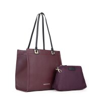 Valentino Bags Post Re Shopping Bag Damen Shopper vino/nero