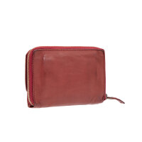 Maitre Steinbach 4060001752 Dagrete Purse Mh14Fz Leder Geldbörse Vintagelook 300 red