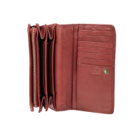 Maitre Steinbach 4060001753 Dilara Purse Lh11F Leder Geldbörse Vintagelook 300 red