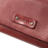 Maitre Steinbach 4060001753 Dilara Purse Lh11F Leder Geldbörse Vintagelook 300 red