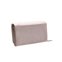 Maitre Steinbach 4060001753 Dilara Purse Lh11F Leder Geldbörse Vintagelook 801 light grey