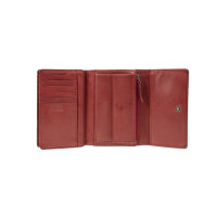 Maitre Steinbach 4060001754  Doris Purse Mh12F Leder Geldbörse Vintagelook 300 red