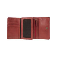 Maitre Steinbach 4060001754  Doris Purse Mh12F Leder Geldbörse Vintagelook 300 red
