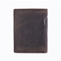 Strellson Baker Street Knox Billfold V8 Herren Geldbörsen Hochformat dark brown