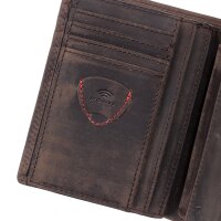 Strellson Baker Street Knox Billfold V8 Herren Geldbörsen Hochformat dark brown