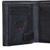 Strellson Oxford Circus Jorge Billfold V8 Herren Geldbörse Hochformat dark brown