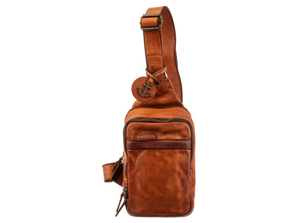 Harbour 2nd UP13125 Sling Bag Style SAGE Umhängetasche cognac