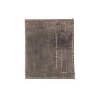 Strellson Richmond Tate Billfold V12 Herren Geldbörse Leder Hochformat dark brown