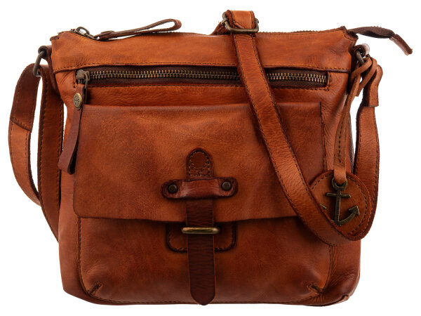 Harbour 2nd UP13116 Crossbody Style HAYDEN Umhängetasche cognac