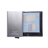 Strellson Carter C-One E-Cage sv8o Herren Geldbörsen/Kartenetui Leder Hochformat
