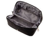 Prato Kosmetiktasche KB12-BGE Kulturbeutel schwarz