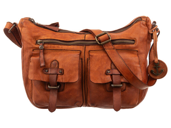 Harbour 2nd UP13118 Crossbody Style EMERSON Umhängetasche cognac
