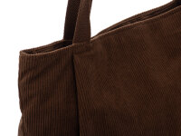 Prato SC01"Ananas" zeitloser Shopper aus Cord brown