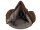 Prato SC01"Ananas" zeitloser Shopper aus Cord brown