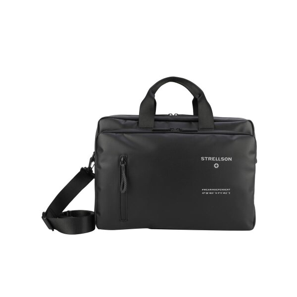 Strellson Stockwell 2.0 Charles Briefbag mhz Herren Umhängetasche Querformat black