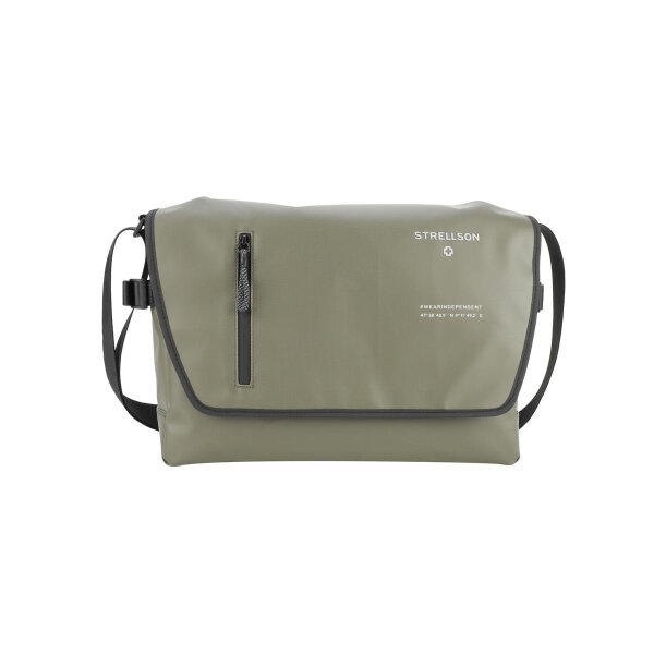 Strellson Stockwell 2.0 Dorian Messenger Lhf Herren Umhängetasche Querformat khaki
