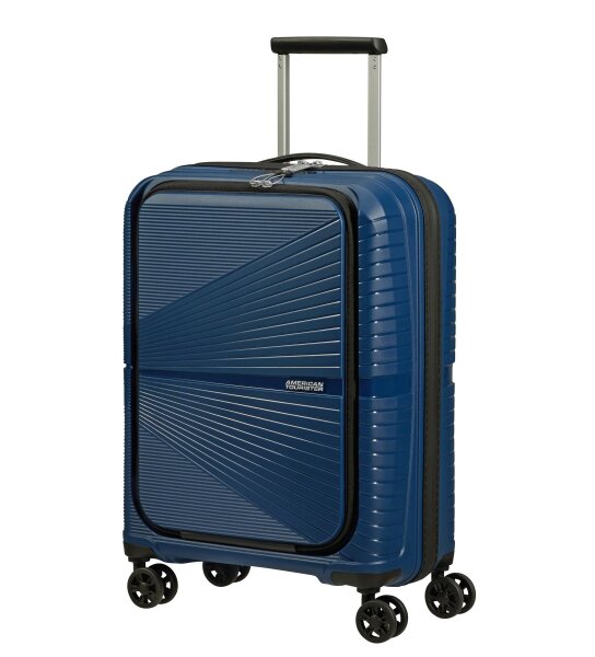 American Tourister AIRCONIC Spinner 55 cm TSA Fronttasche mit Laptopfach midnight navy