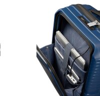 American Tourister AIRCONIC Spinner 55 cm TSA Fronttasche mit Laptopfach midnight navy