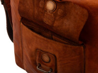 Harbour 2nd UP13127 Messenger Style PARKER Umhängetasche cognac