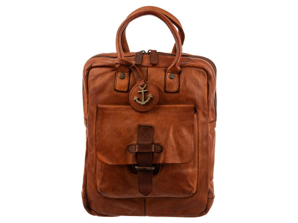 Harbour 2nd UP13130 Backpack Style Quinn Rucksack mit Tablettfach ca. 11" cognac
