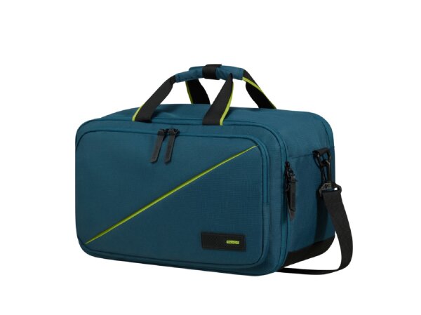 American Tourister Take2Cabin 3-Way Boarding Bag Weekender Reisetasche Handgepäck harbour blue