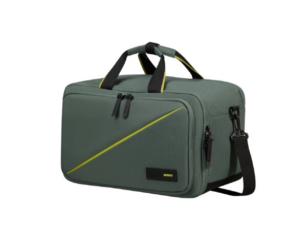 American Tourister Take2Cabin 3-Way Boarding Bag Weekender Reisetasche Handgepäck dark forest