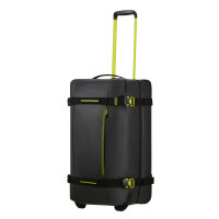 American Tourister URBAN TRACK Duffle/WH M Coated Rollenreisetasche black/lime
