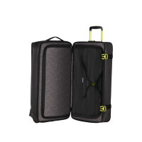 American Tourister URBAN TRACK Duffle/WH L Coated Rollenreisetasche black/lime