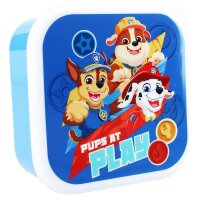 Vadobag Snackbox 3 tlg. Brotboxen Paw Patrol Fresh Bites
