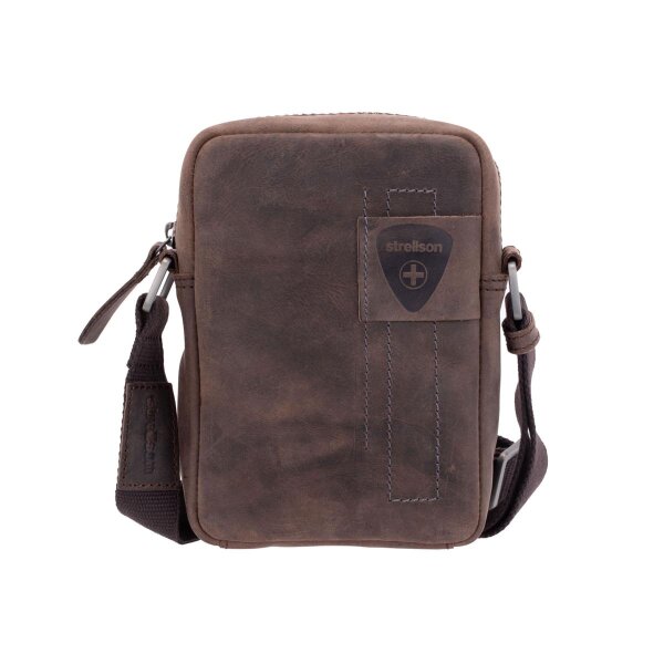 Strellson Richmond Clint Shoulderbag Xsvz Umhängetasche 4010003249 702 darkbrown