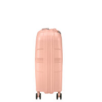 American Tourister STARVIBE Spinner EXP 55 cm mit TSA-Zahlenschloss metallic peach