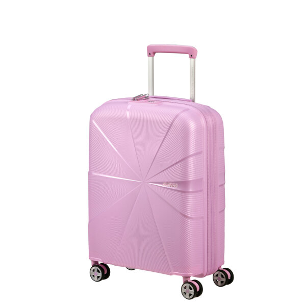 American Tourister STARVIBE Spinner EXP 55 cm mit TSA-Zahlenschloss metallic pastel lavender