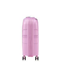 American Tourister STARVIBE Spinner EXP 55 cm mit TSA-Zahlenschloss metallic pastel lavender